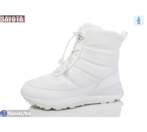 Дутики жіночі на зиму (8 пар р.36-41) білий  "Sayota"
