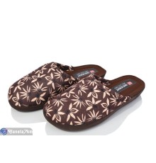 Тапки жіночі на весну/осінь (6 пар р.36-40) коричневий  "LUXORIS"
