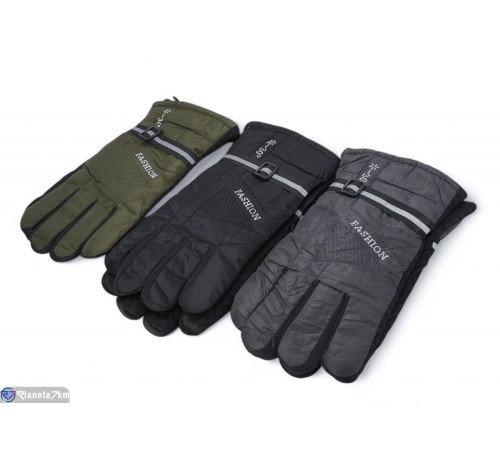 Чоловічі рукавички на зиму (10 шт. р.сетка One size) мікс  "Gringa"