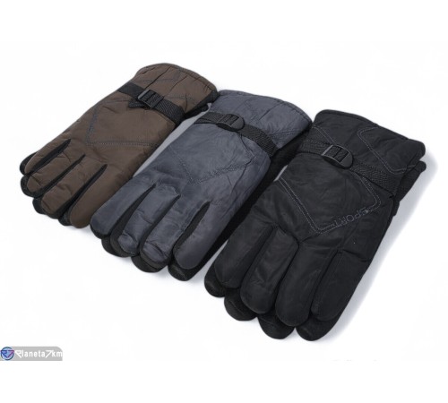 Чоловічі рукавички на зиму (10 шт. р.сетка One size) мікс  "Gringa"