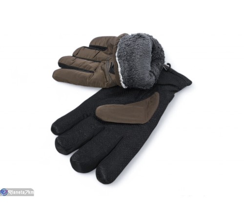 Чоловічі рукавички на зиму (10 шт. р.сетка One size) мікс  "Gringa"