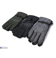 Чоловічі рукавички на зиму (10 шт. р.сетка One size) мікс  "Gringa"