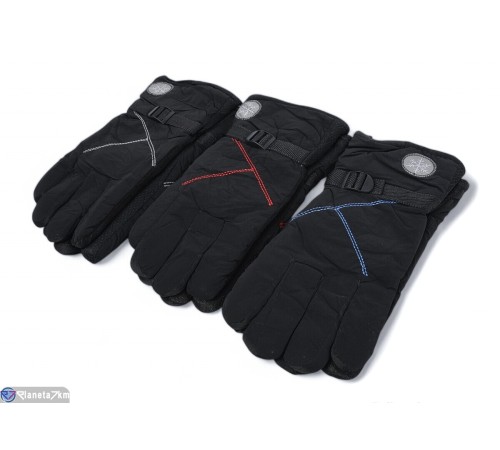 Чоловічі рукавички на зиму (10 шт. р.сетка One size) мікс  "Gringa"