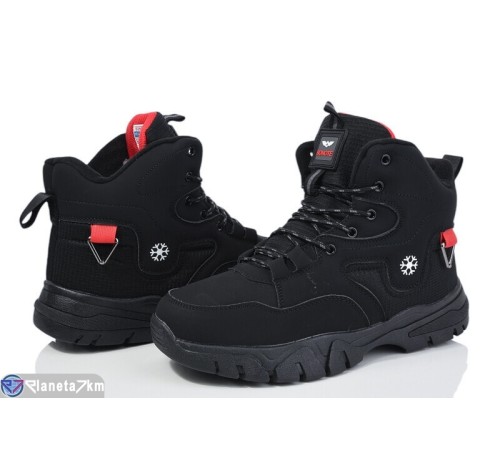 Черевики чоловічі на зиму (8 пар р.41-46) чорний  "Mirella"