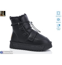 Дитячі Уггі на зиму (8 пар р.33-38) чорний  "Lilin"