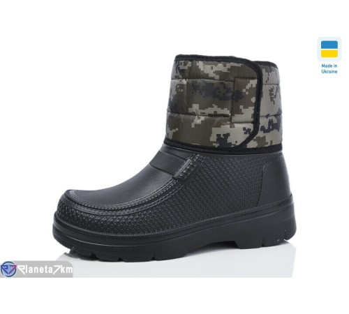 Чоловічі чоботи з піни на зиму (6 пар р.41-46) чорний  "INPIRE"