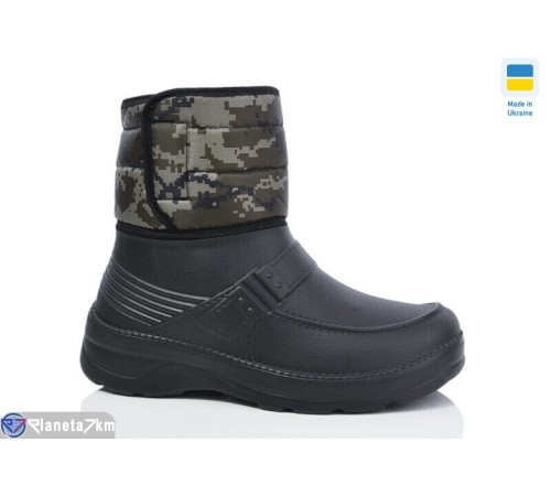 Чоловічі чоботи з піни на зиму (6 пар р.41-46) чорний  "INPIRE"