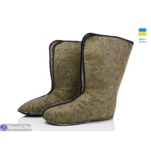 Вкладиш у чобіт чоловічий на зиму (6 пар р.41-46) хакі  "LOTTOS"