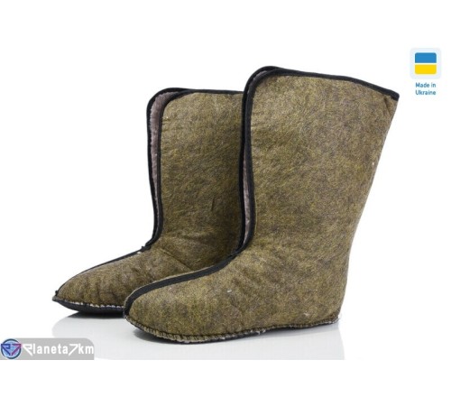 Вкладиш у чобіт чоловічий на зиму (6 пар р.41-46) хакі  "LOTTOS" Вкладиш у чобіт чоловічий на зиму (6 пар р.41-46) хакі  "LOTTOS"
