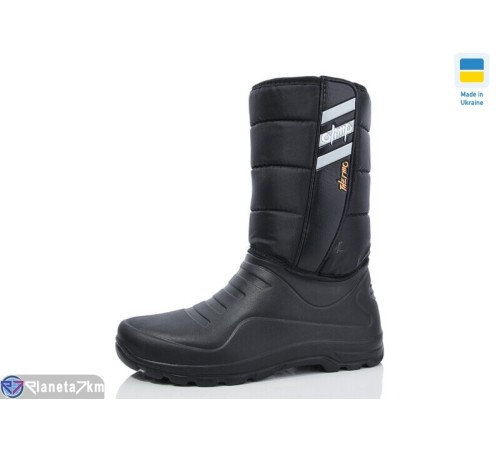 Чоловічі чоботи з піни на зиму (8 пар р.41-46) чорний  "LOTTOS"