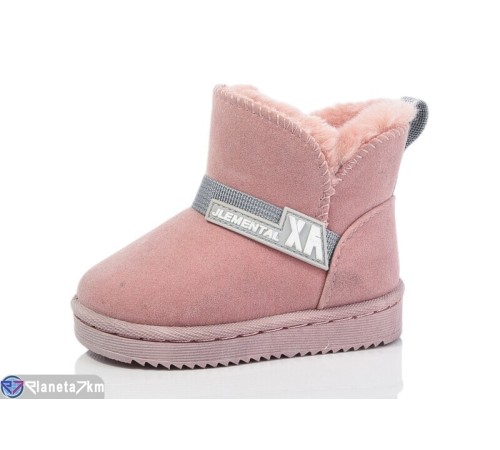 Дитячі Уггі на зиму (12 пар р.19-24) рожевий "Normashoes" Дитячі Уггі на зиму (12 пар р.19-24) рожевий "Normashoes"