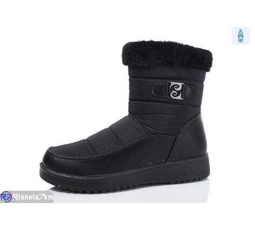 Дутики жіночі на зиму (8 пар р.37-42) чорний "Normashoes" Дутики жіночі на зиму (8 пар р.37-42) чорний "Normashoes"