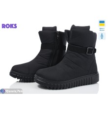 Дутики жіночі на зиму (6 пар р.38-42) чорний  "Roks"