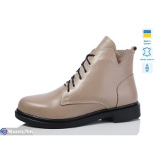 Черевики жіночі на зиму (6 пар р.37-41) бежевий  "LIKA"