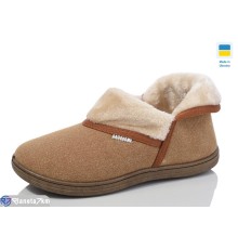 Тапки жіночі на зиму (8 пар р.37-41) коричневий  "LOTTOS"
