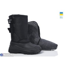 Чоловічі чоботи з піни на зиму (8 пар р.40-45) чорний  "LOTTOS"