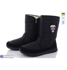 Дутики чоловічі на зиму (6 пар р.41-45) чорний  "OLLA"