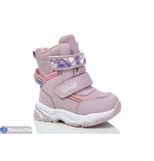 Черевики дитячі на зиму (8 пар р.22-27) рожевий  "Normashoes"