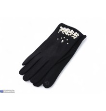 Рукавички жіночі на зиму (10 шт. р.сетка 6,5-8,5) чорний  "RUBIBAS"