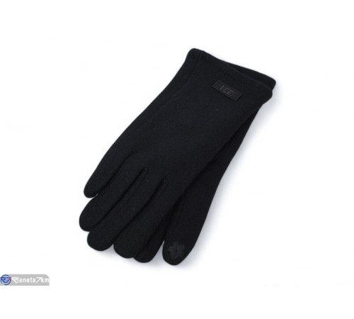 Рукавички жіночі на зиму (10 шт. р.сетка 6,5-8,5) чорний  "RUBIBAS"