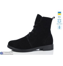 Черевики жіночі на зиму (6 пар р.37-41) чорний  "LIKA"