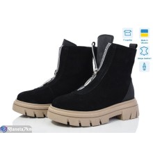 Черевики жіночі на зиму (6 пар р.36-40) чорний  "Speranza"