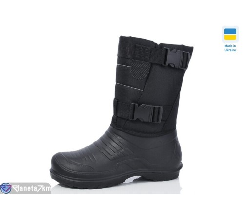 Чоловічі чоботи з піни на зиму (8 пар р.41-45) чорний  "INPIRE"