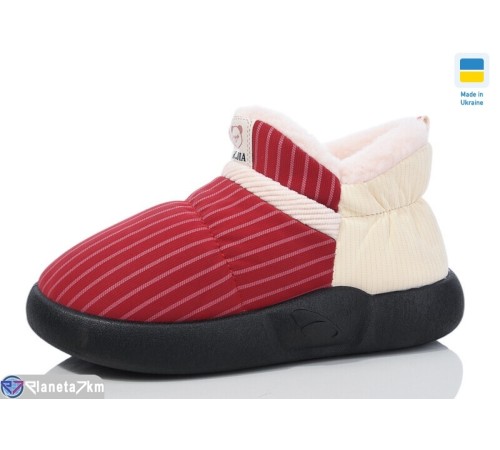 Тапки жіночі на зиму (8 пар р.36-41) бордовий  "LULI"
