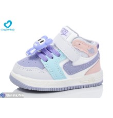 Дитячі кросівки на весну/осінь (6 пар р.16-20) фіолетовий  "Comfort-baby"