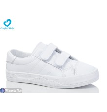 Дитячі кросівки на весну/осінь (8 пар р.25-30) білий  "Comfort-baby"
