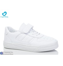 Дитячі кросівки на весну/осінь (8 пар р.25-30) білий  "Comfort-baby"