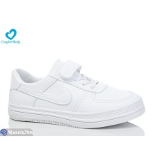 Дитячі кросівки на весну/осінь (8 пар р.31-37) білий  "Comfort-baby"