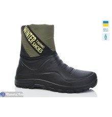 Чоловічі чоботи з піни на зиму (8 пар р.41-46) чорний  "LUCKY"