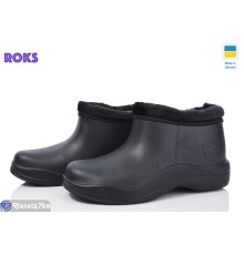 Калоші жіночі на зиму (8 пар р.37-41) чорний  "Roks"