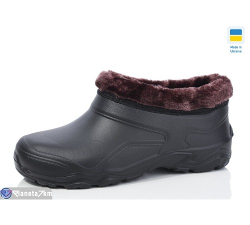 Калоші жіночі на зиму (8 пар р.37-41) чорний  "LOTTOS"