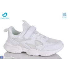 Дитячі кросівки на весну/осінь (8 пар р.35-40) білий  "Comfort-baby"