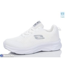 Кросівки жіночі на весну/осінь (8 пар р.36-41) білий  "CLAN"