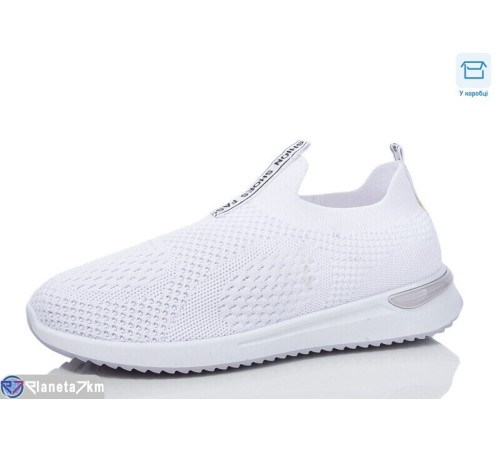 Кросівки жіночі на літо (8 пар р.36-41) білий  "CLAN"