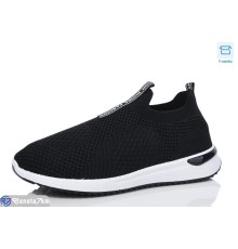 Кросівки жіночі на літо (8 пар р.36-41) чорний  "CLAN"