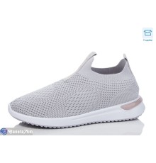 Кросівки жіночі на літо (8 пар р.36-41) сірий  "CLAN"