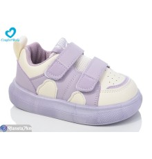 Дитячі кросівки на весну/осінь (6 пар р.26-30) фіолетовий  "Comfort-baby"