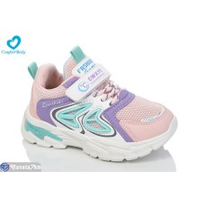 Дитячі кросівки на весну/осінь (6 пар р.26-31) рожевий  "Comfort-baby"