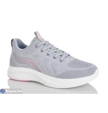 Кросівки жіночі на весну/осінь (8 пар р.36-41) сірий  "LAIFA"