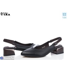 Туфлі жіночі на весну/осінь (6 пар р.36-40) чорний  "Vika"