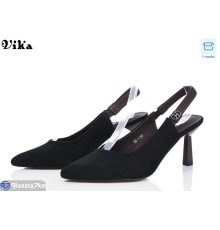 Туфлі жіночі на весну/осінь (6 пар р.36-40) чорний  "Vika"