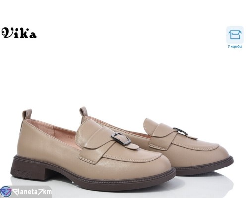 Туфлі жіночі на весну/осінь (8 пар р.36-40) коричневий "Vika" Туфлі жіночі на весну/осінь (8 пар р.36-40) коричневий "Vika"