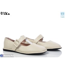 Балетки жіночі на весну/осінь (8 пар р.36-40) бежевий  "Vika"
