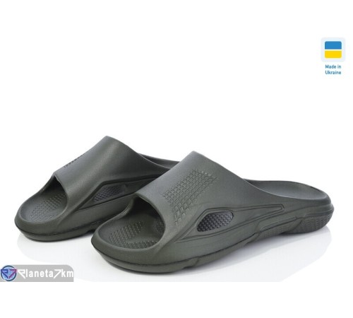 Шлепки чоловічі на літо (6 пар р.40-45) зелений  "Ladmir"
