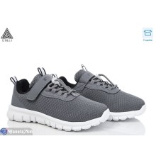 Дитячі кросівки на весну/осінь (8 пар р.32-37) сірий  "STILUS"