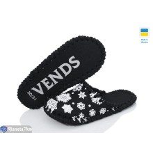 Тапки дитячі на весну/осінь (9 пар р.30-35) чорний  "Activ"